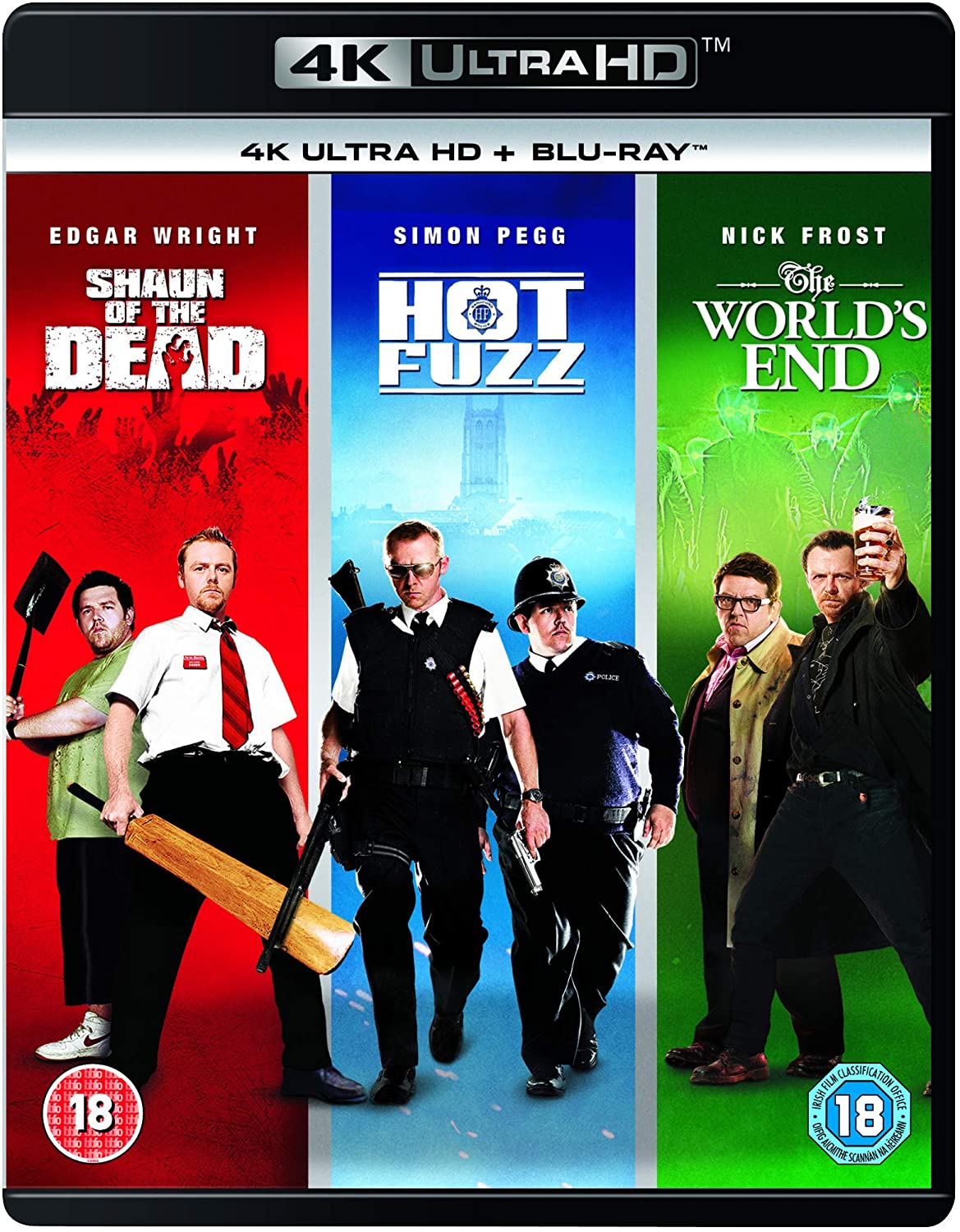 Shaun of the Dead / Hot Fuzz / The World's End: The 4K Collection [Blu-ray]