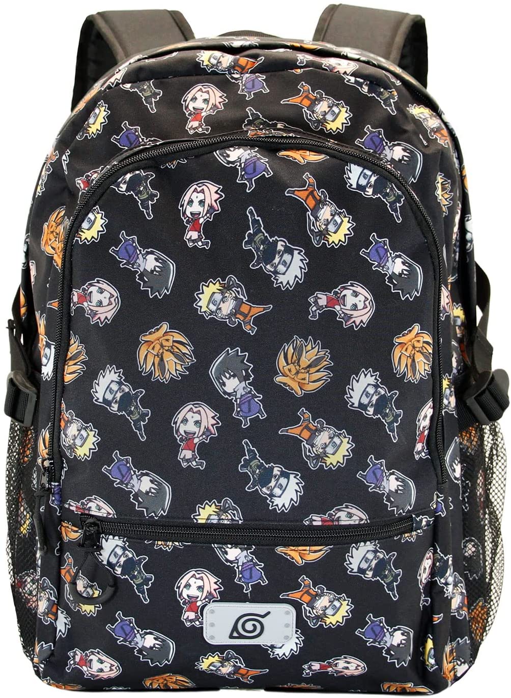 Naruto Wind-Fan HS Kampfrucksack, Schwarz