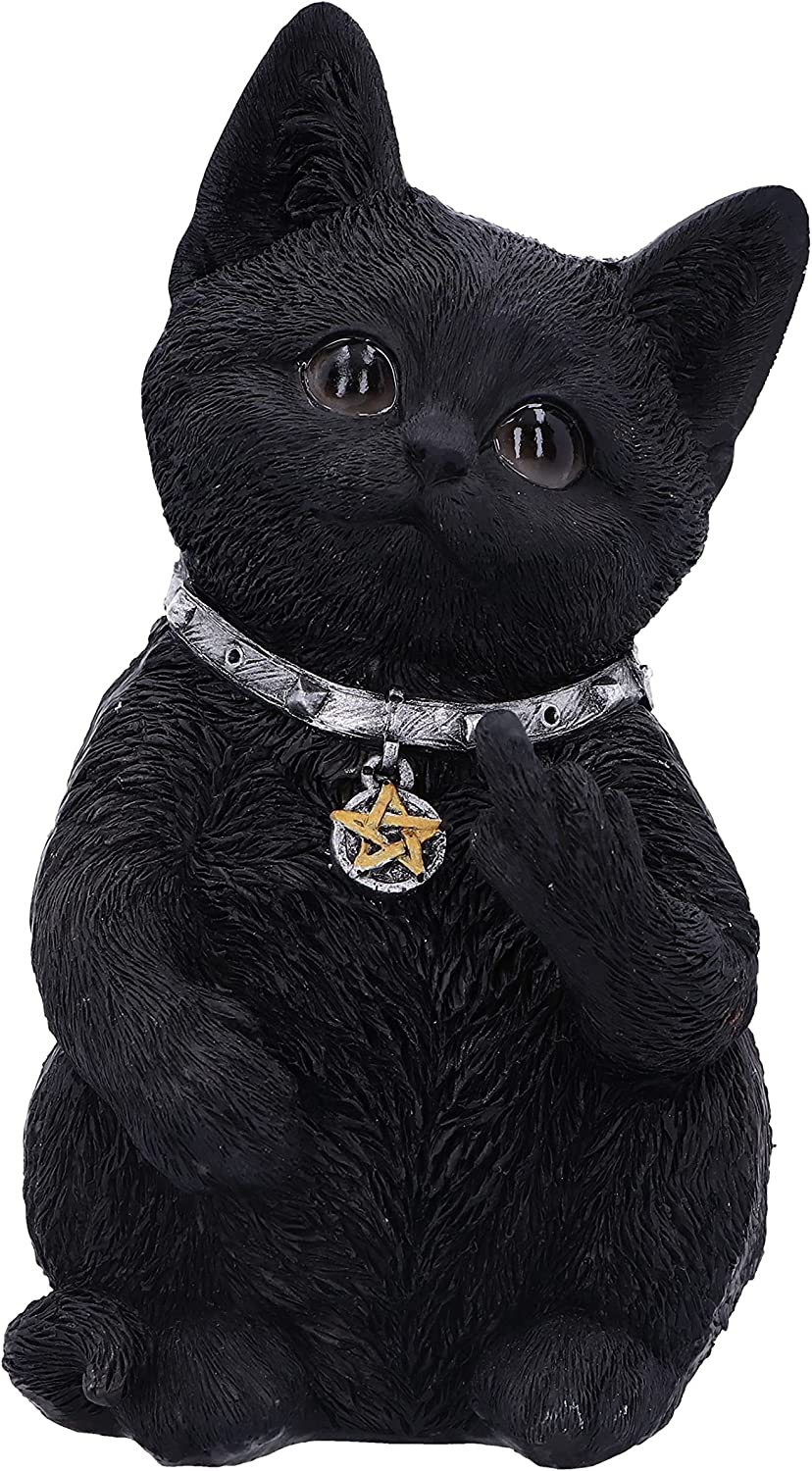 Nemesis Now Cattitude 16,5 cm, Schwarz, U5551T1