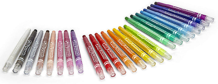 Crayola Twistables Buntstifte, mehrfarbig, Packung mit 24