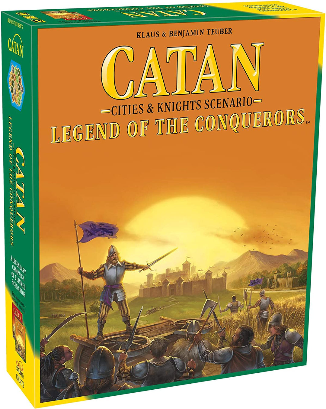 Catan: Legend of the Conquerors Cities &amp; Knights-Szenario