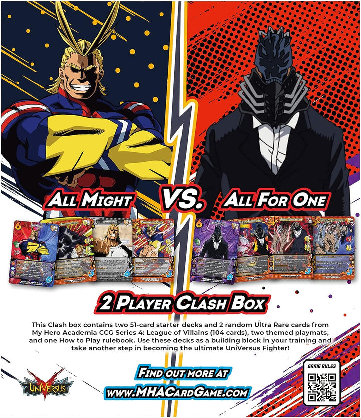 My Hero Academia CCG Serie 4: All Might vs All for One Clash Decks