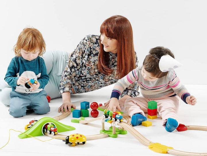 BRIO 33727 Mein erstes Eisenbahn-Einsteigerpaket, FSC-zertifiziert (Buche)