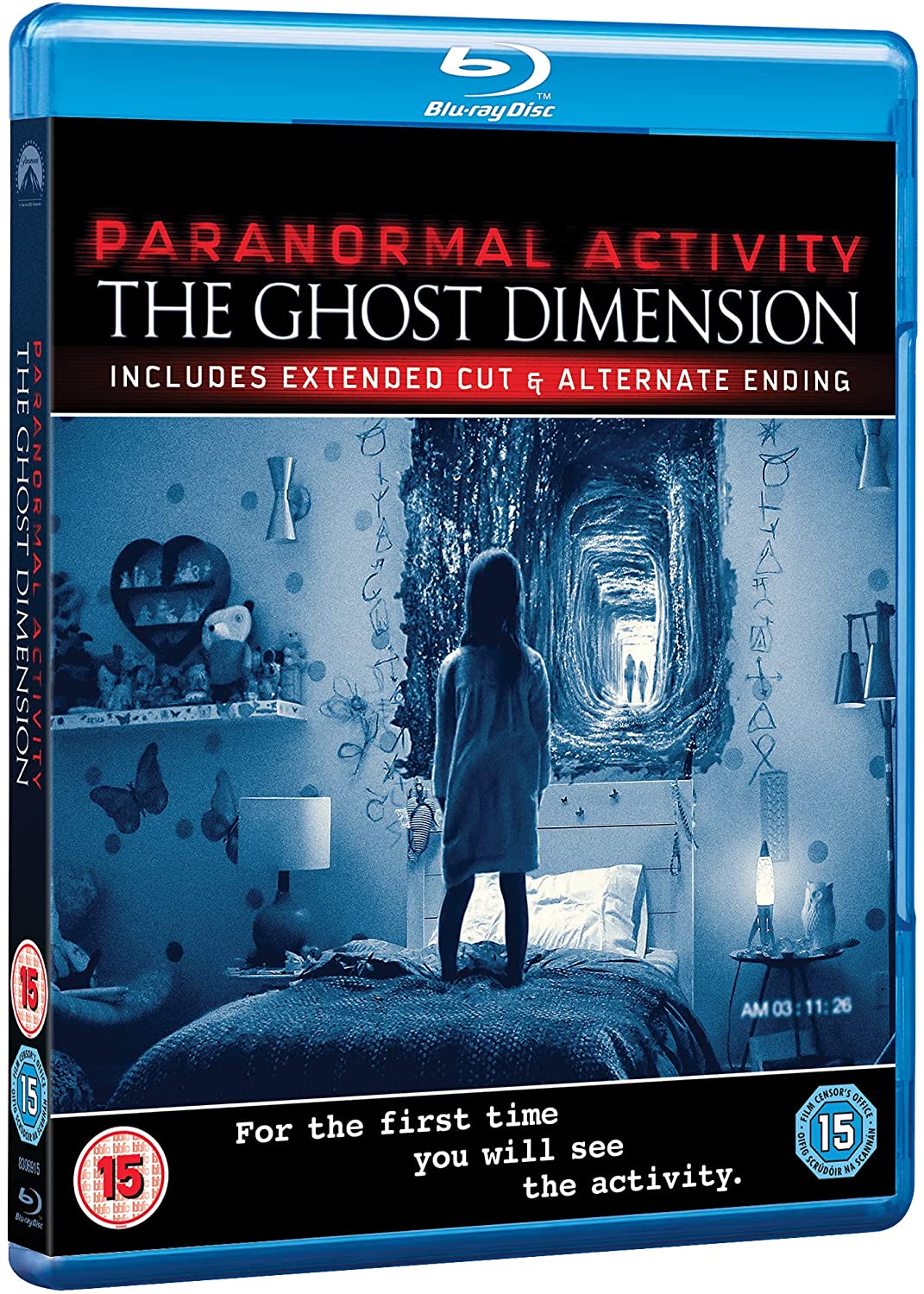 Paranormal Activity: The Ghost Dimension [2015] – Horror/Thriller [BLU-RAY]
