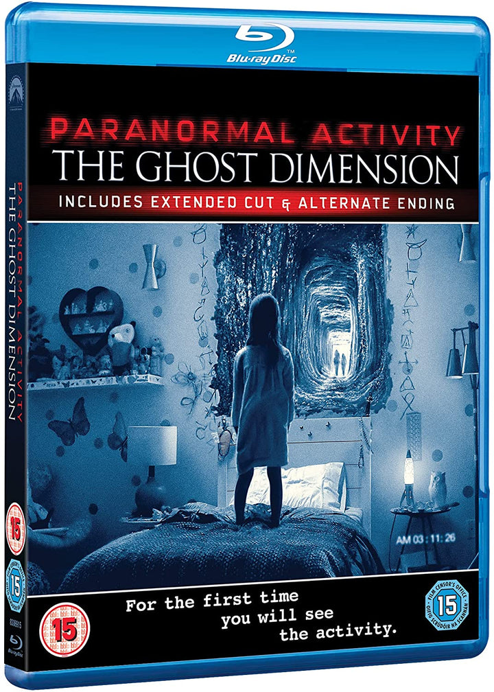 Paranormal Activity: The Ghost Dimension [2015] – Horror/Thriller [BLU-RAY]