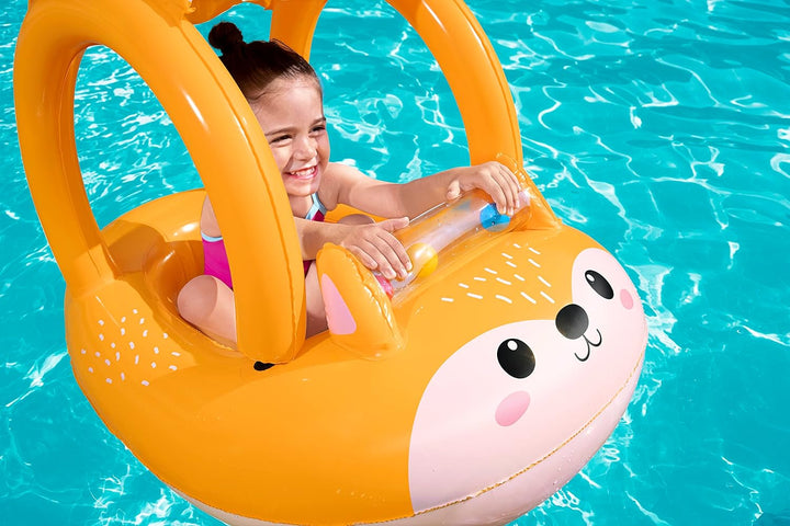 Bestway aufblasbarer Fox Float für Kinder | Schwimmbad aufblasbar, Schwimmkörper, Po