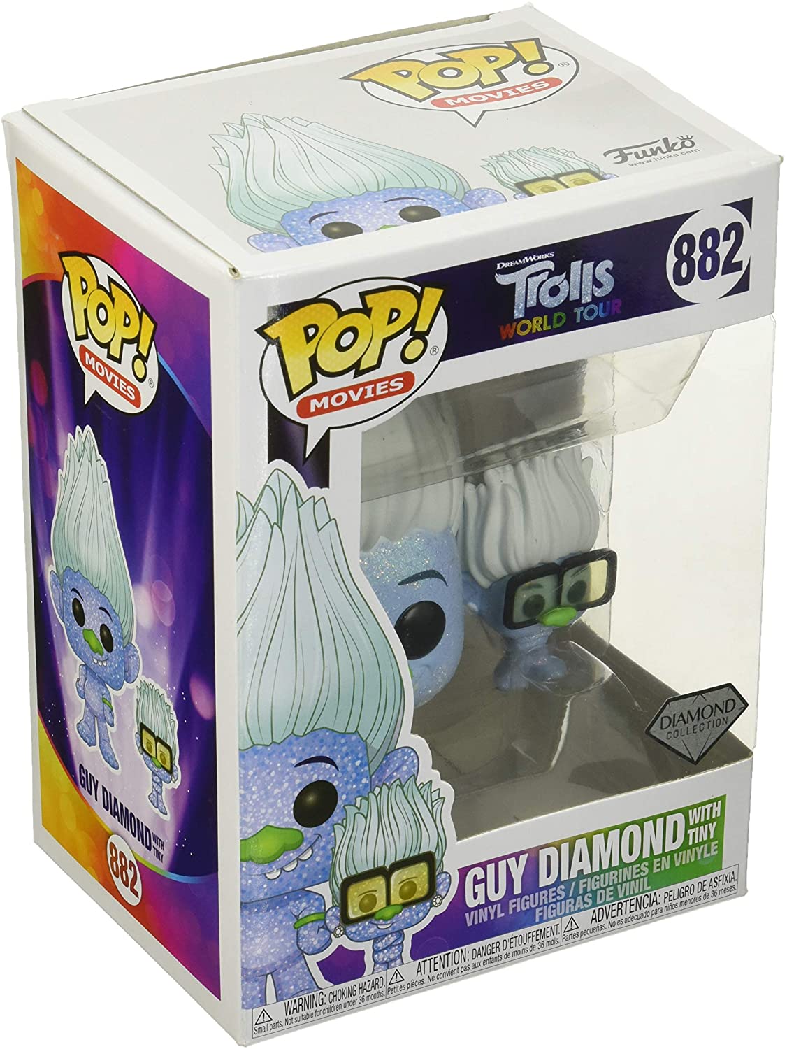 Funko Pop! Animation - Guy Diamond with Tiny Vinyl Figure #882