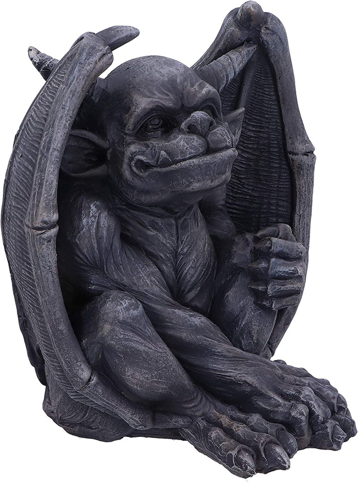 Nemesis Now Victor Dark Black Grotesque Gargoyle Figur, 13 cm