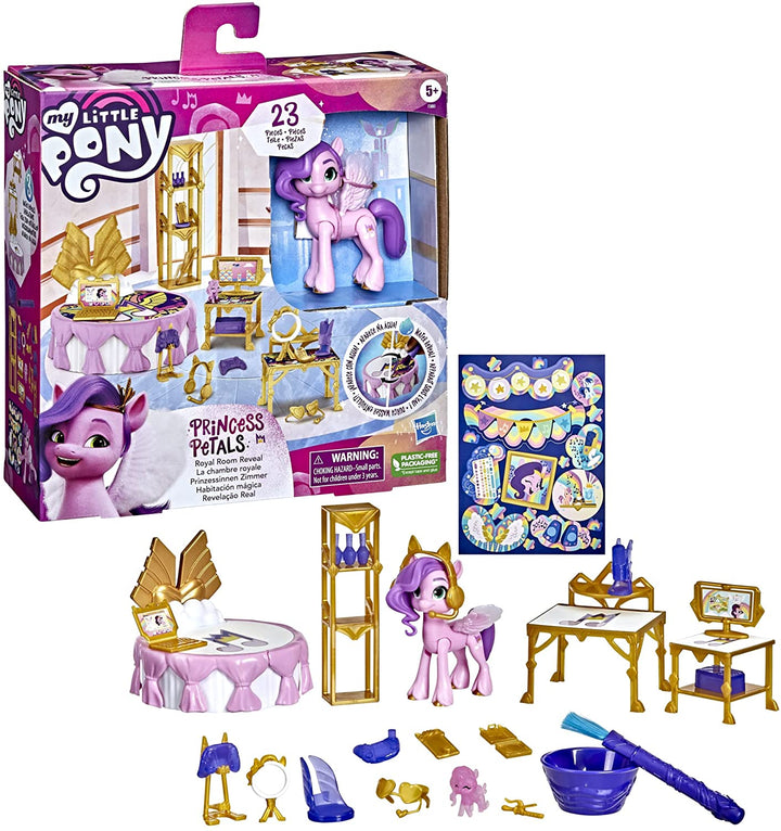 My Little Pony: Ein königliches Zimmer der neuen Generation enthüllt Blütenblätter von Prinzessin Pipp – 7,5 cm