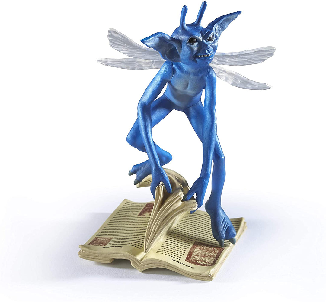 The Noble Collection – Magical Creatures Cornish Pixie – handbemalte magische Kreatur Nr. 15 – offiziell lizenzierte Harry Potter Toys Sammelfiguren