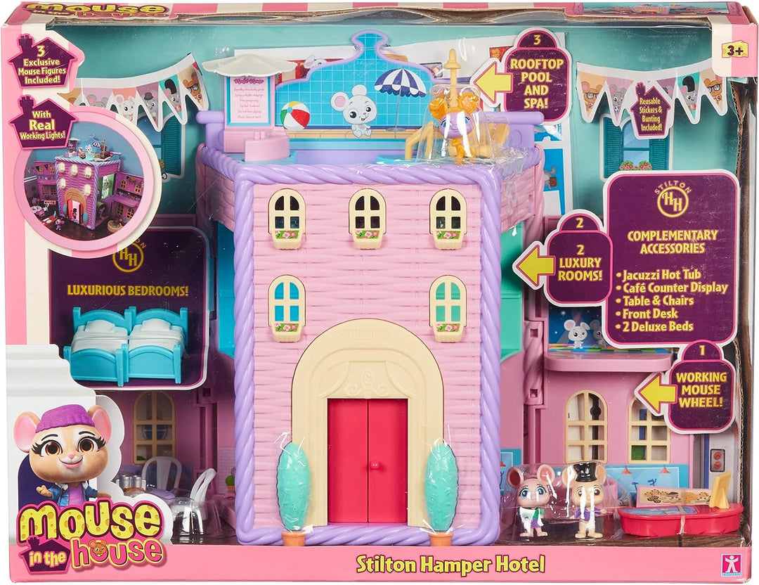Charakteroptionen 7396 Millie &amp; Friends Maus im House Stilton Hamper Hotel