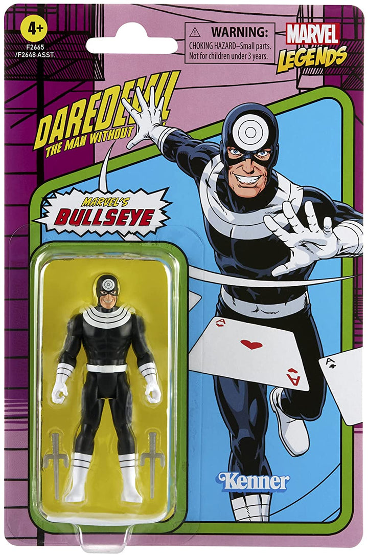 Marvel Hasbro Legends Series 3.75-inch Retro Collection Bullseye Action Figure Toy