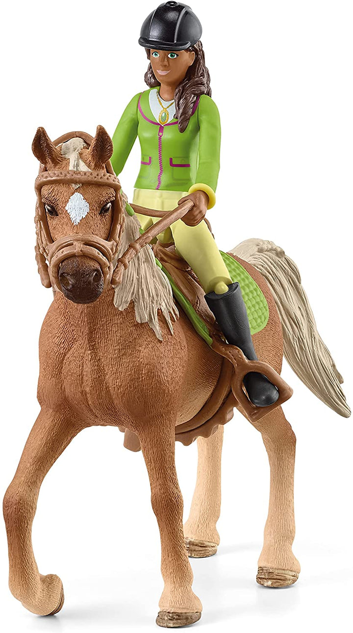 Schleich 42542 Horse Club Sarah &amp; Mystery