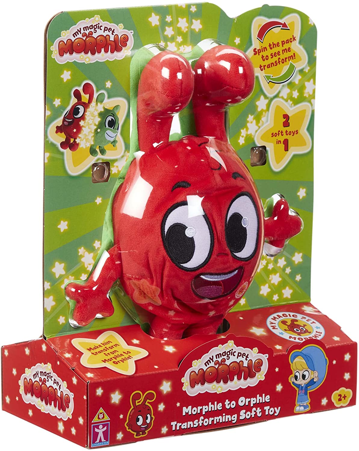 Morphle to Orphle Transforming Soft Toy - 2-in-1 Reversible Plush for Kids 3