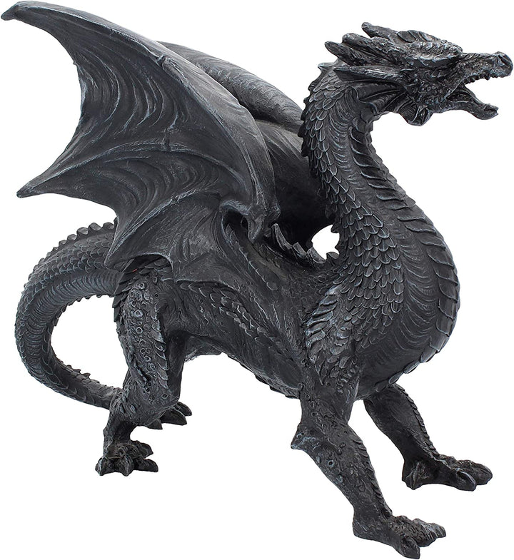 Nemesis Now D1242D5 Drachenwächter-Figur, 28,5 cm, Schwarz