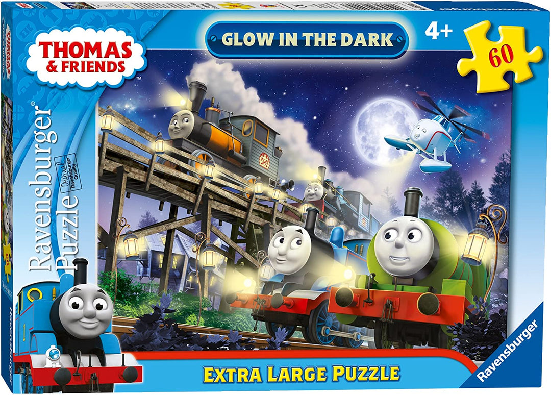 Ravensburger 06905 Thomas &amp; Friends 60-teiliges GITD Extra großes Puzzle