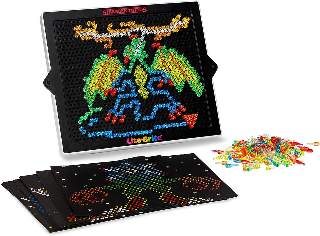 Lite Brite Stranger Things Special Edition, Best of 4 Seasons – mit Symbolen
