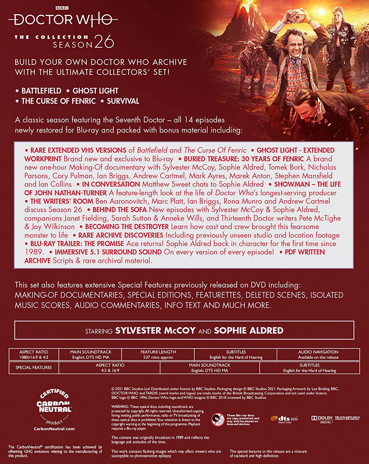 Doctor Who: The Collection - Season 26 (2022) - Blu-ray