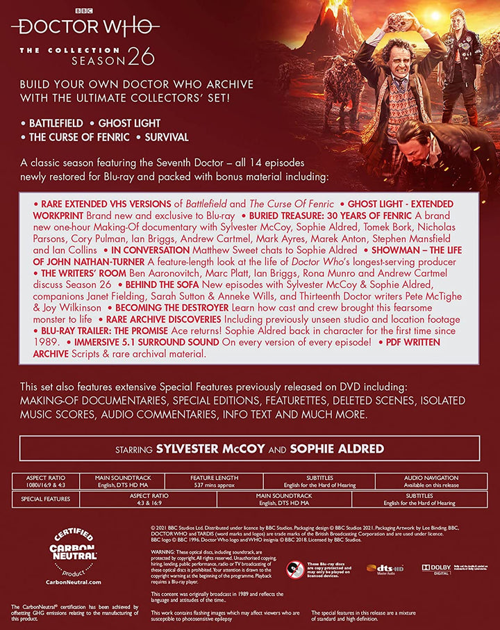 Doctor Who – The Collection – Staffel 26 [Standard Edition] [2022] – Science-Fiction [Blu-ray]