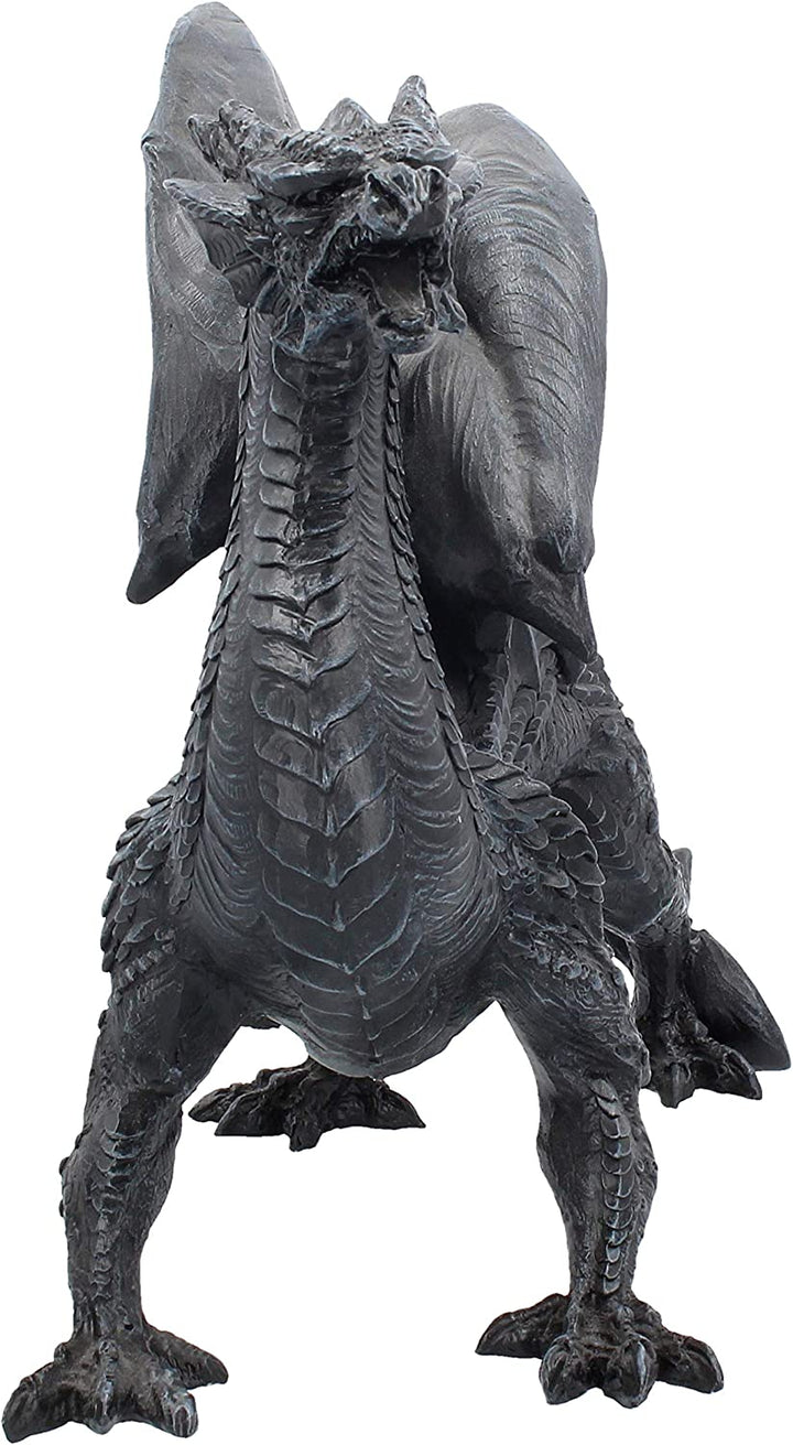 Nemesis Now D1242D5 Drachenwächter-Figur, 28,5 cm, Schwarz