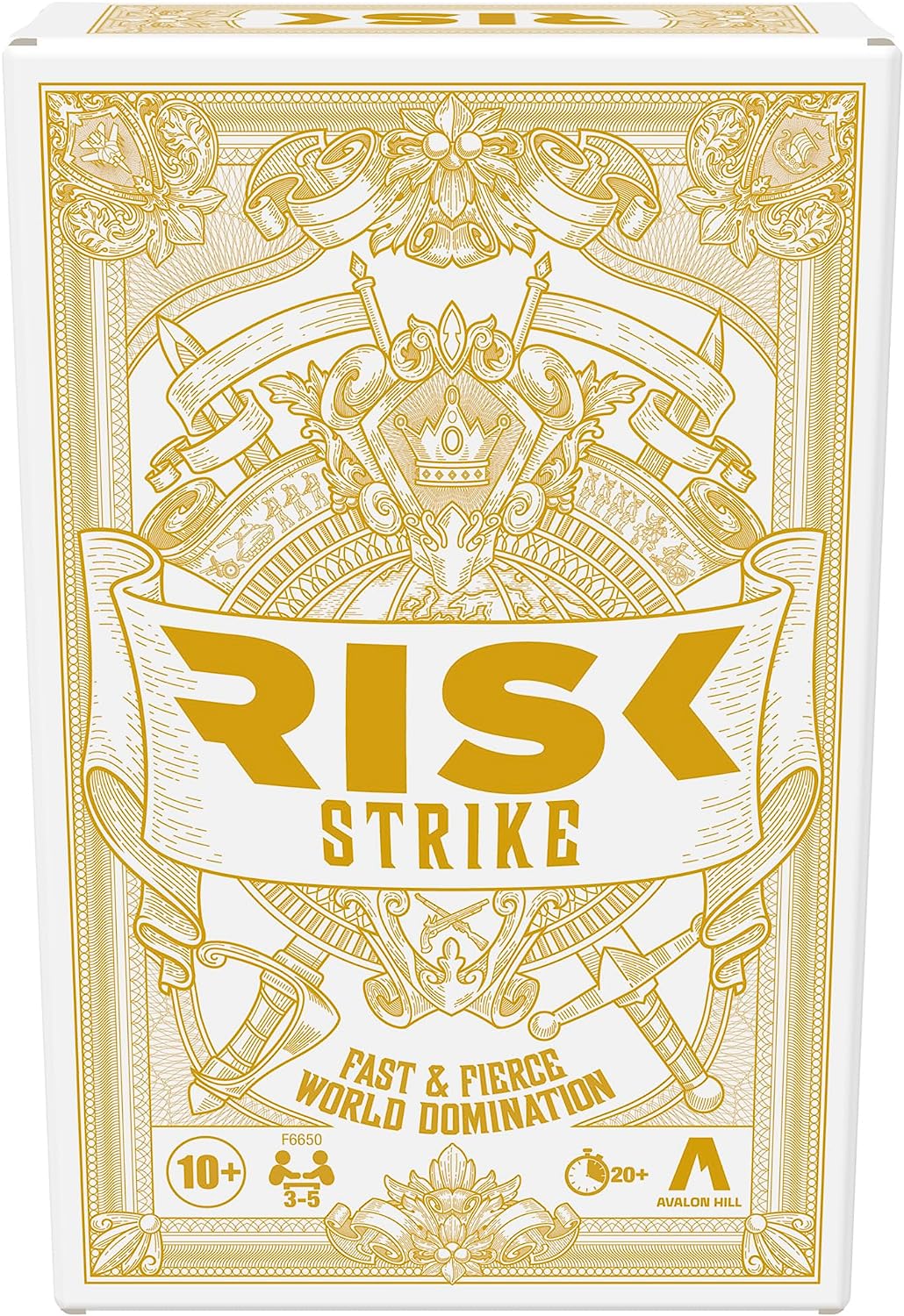 Hasbro Risk Strike - 2-5 Player Strategy Card and Dice Game (F6650)