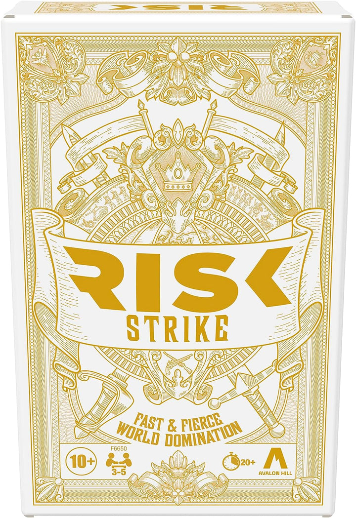 Hasbro Risk Strike - 2-5 Player Strategy Card and Dice Game (F6650)