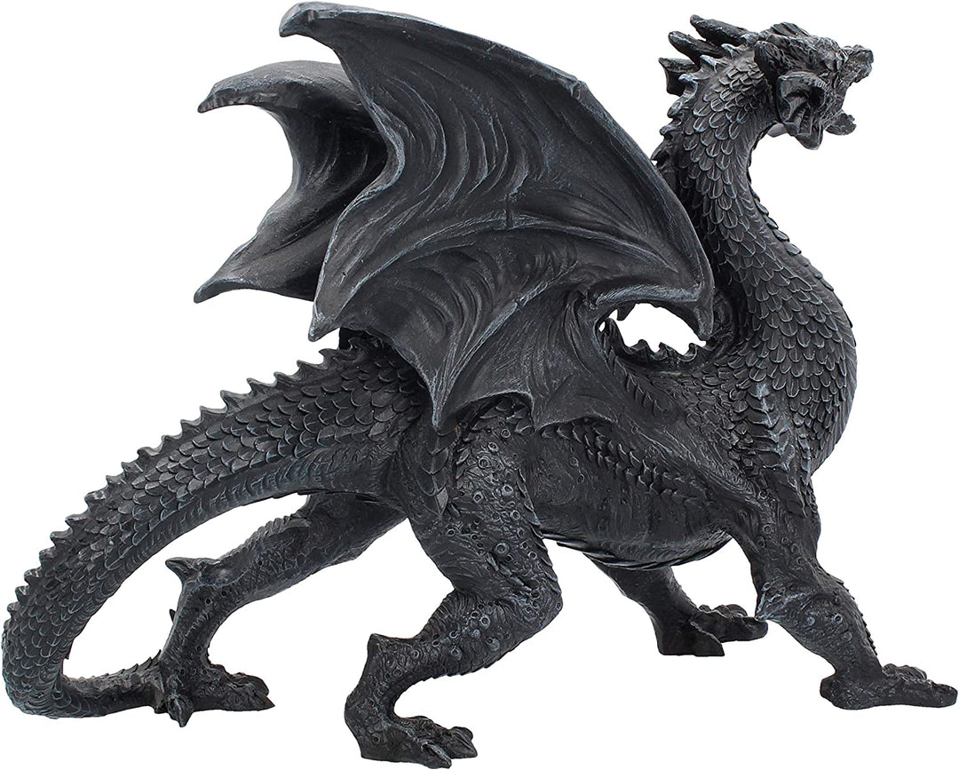 Nemesis Now D1242D5 Drachenwächter-Figur, 28,5 cm, Schwarz
