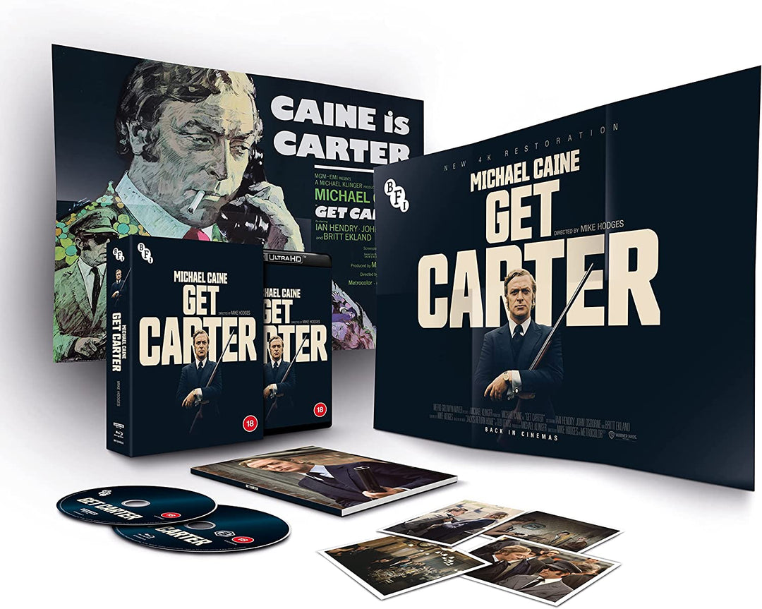 GET CARTER [4K UHD + Blu-ray-Extras]