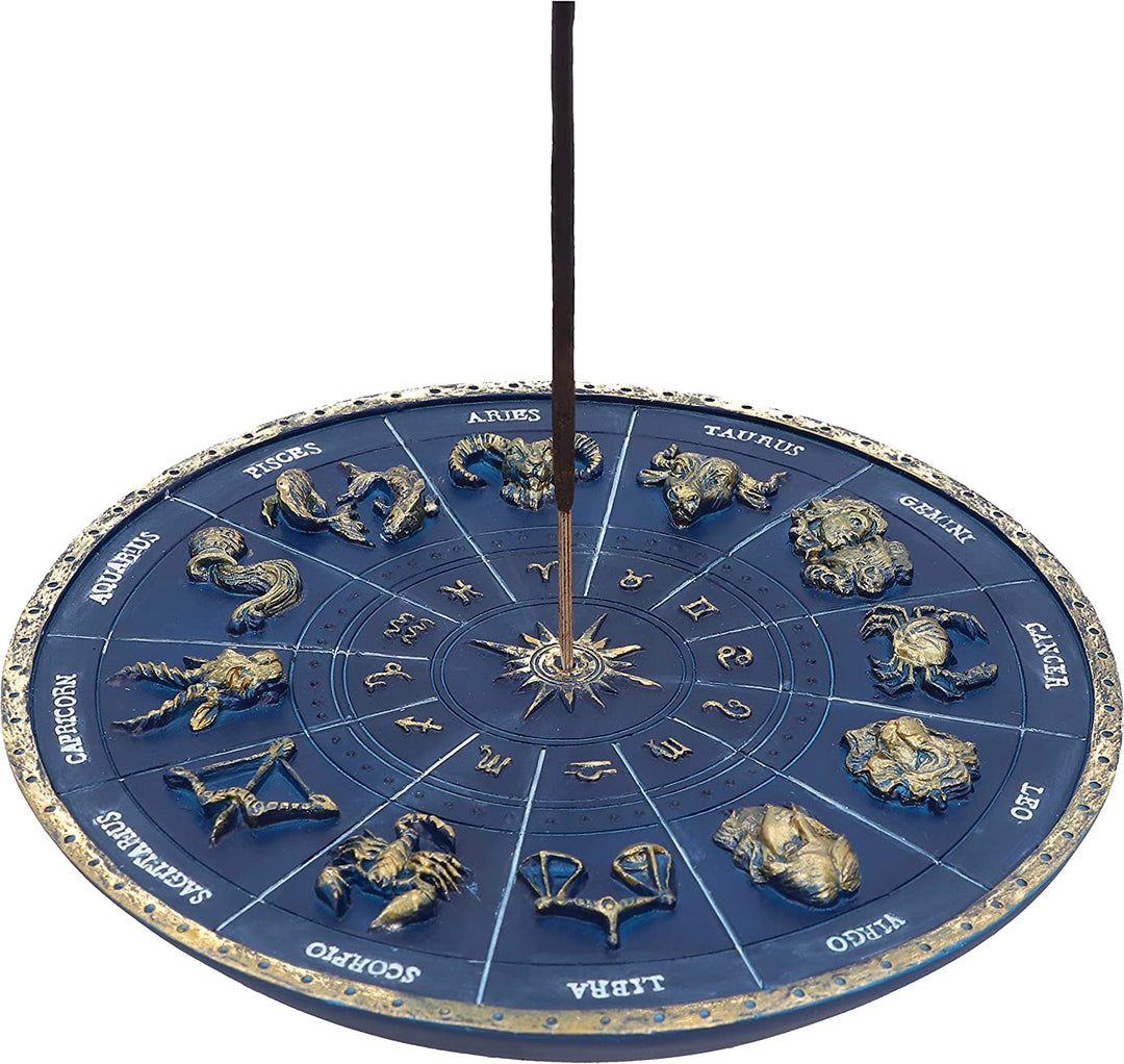 Nemesis Now Zodiac Räuchergefäß 16,5 cm, Blau