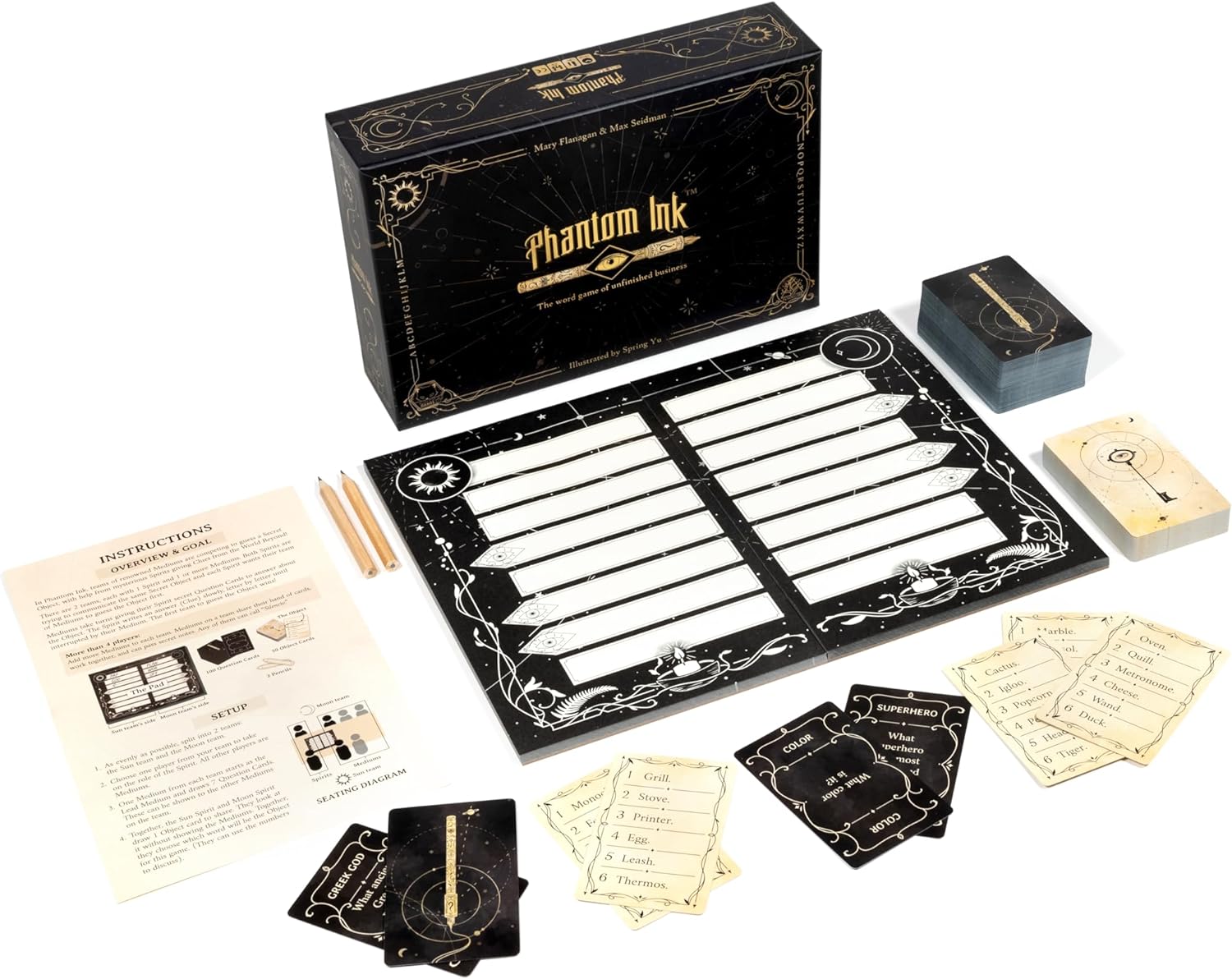 Phantom Ink Board Game - Word Deduction Party Game 3