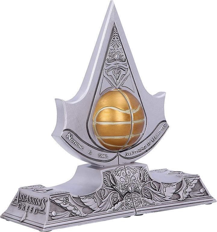 Nemesis Now offiziell lizenzierte Assassin's Creed Apple of Eden Buchstützen aus Kunstharz, S
