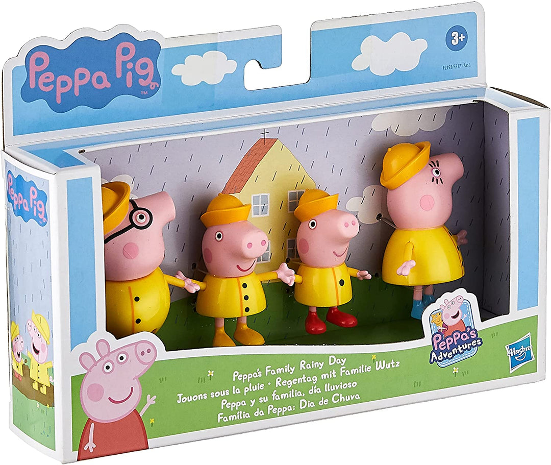 Peppa Pig F21935X1 Pep Peppas Familie Regentag