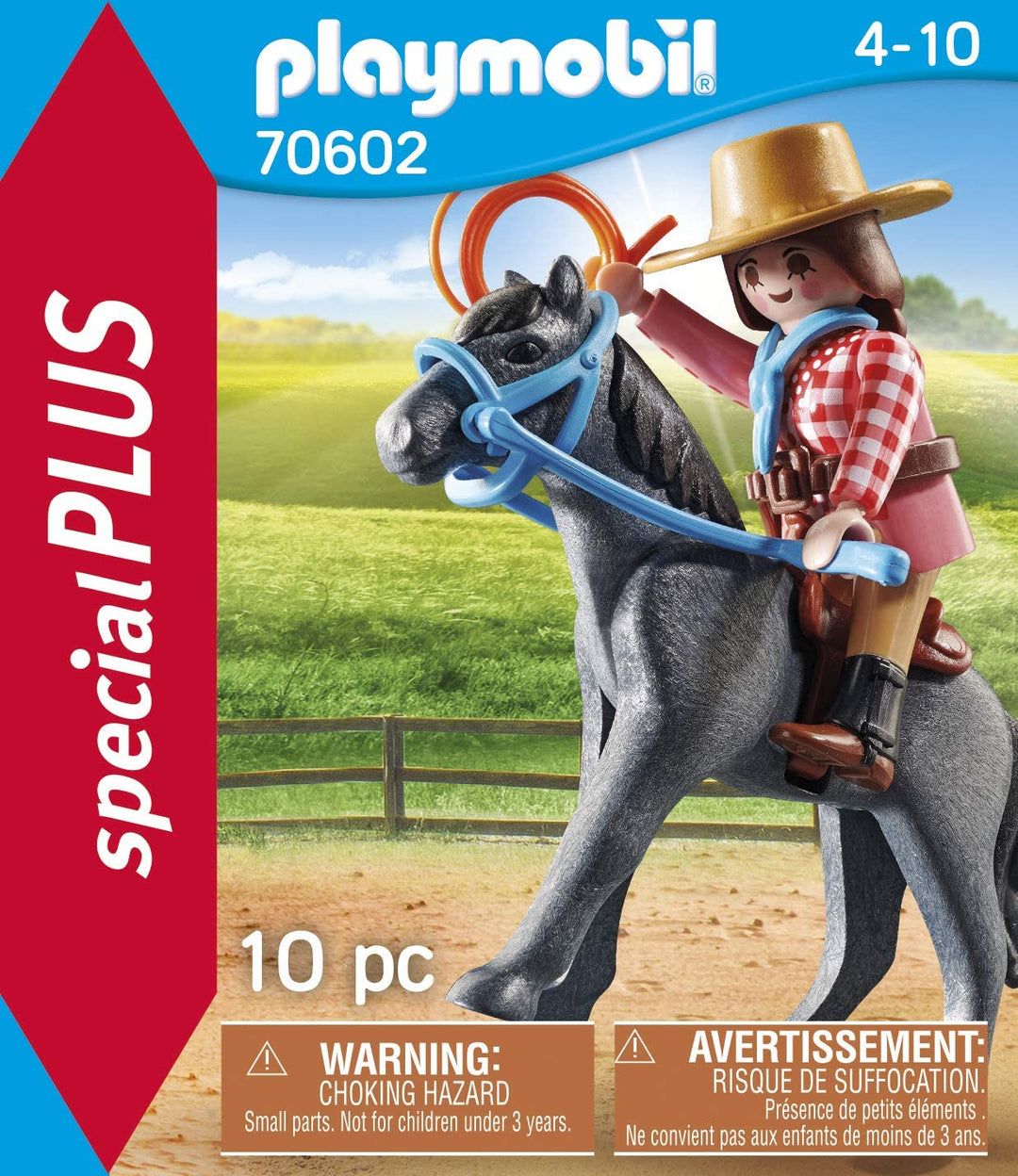 Playmobil 70602 Special Plus Western-Reitpferd, Mehrfarbig, Einheitsgröße