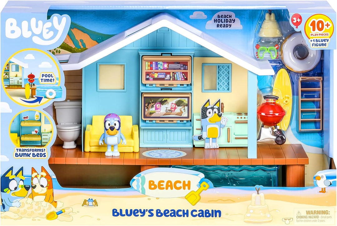 Bluey's Beach Cabin Playset