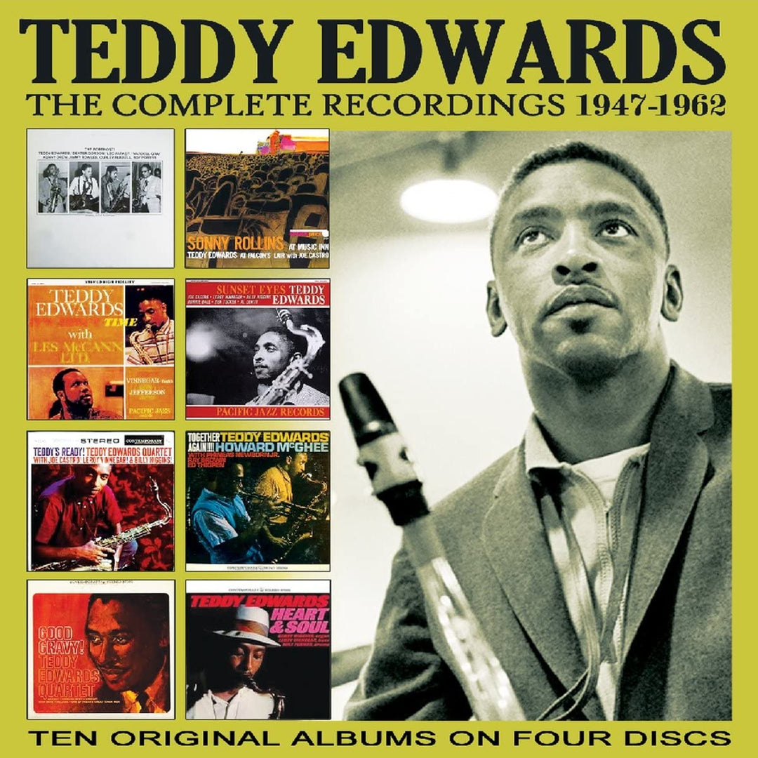 Teddy Edwards – Komplette Aufnahmen: 1947–1962 [Audio-CD]