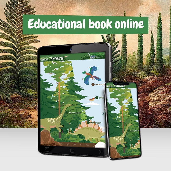 Science4you Dinosaurier-Terrarium-Set – Bauen Sie Ihr eigenes Terrarium, leuchtet im Dunkeln D