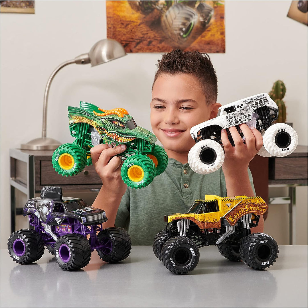 Monster Jam, offizieller Batman-Monstertruck, Sammler-Druckgussfahrzeug, Maßstab 1:24