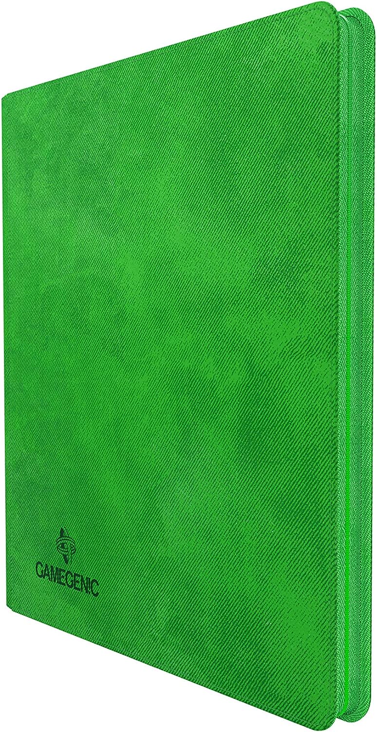 Gamegenic GGS31024ML Zip-Up-Album (24 Taschen), Grün