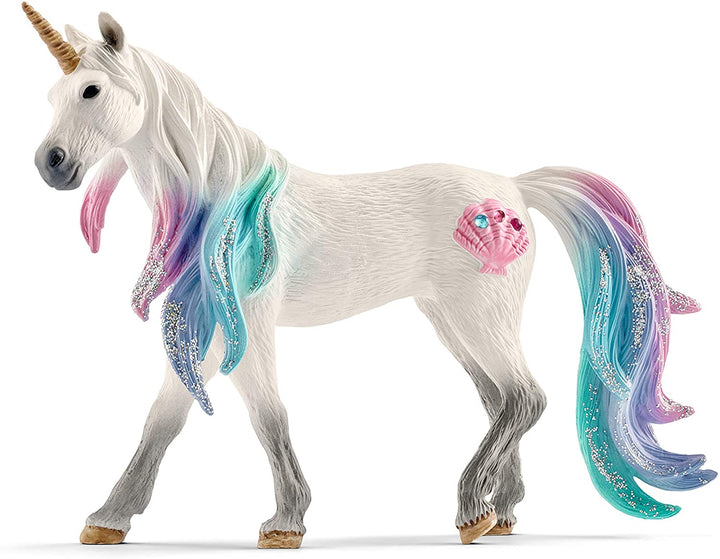 Schleich 70570 Seeeinhorn Stute, Mehrfarbig