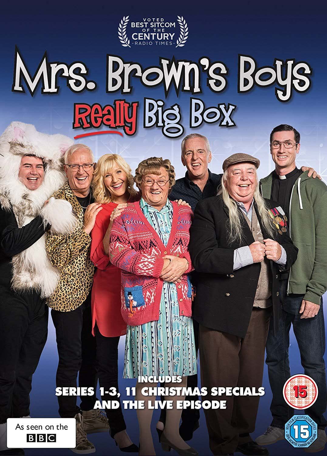 Mrs Brown's Boys: The Really Big Box Set - Complete Series 1-3, Christmas Specials & Live Episode [DVD]