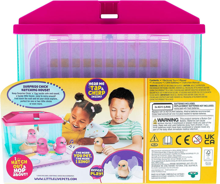 Little Live Pets 26450 Überraschungs-Küken-Bruthaus