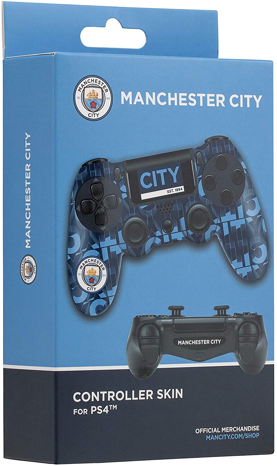 Manchester City Controller-Kit – PlayStation 4 (Controller) Skin /PS4 (PS4)