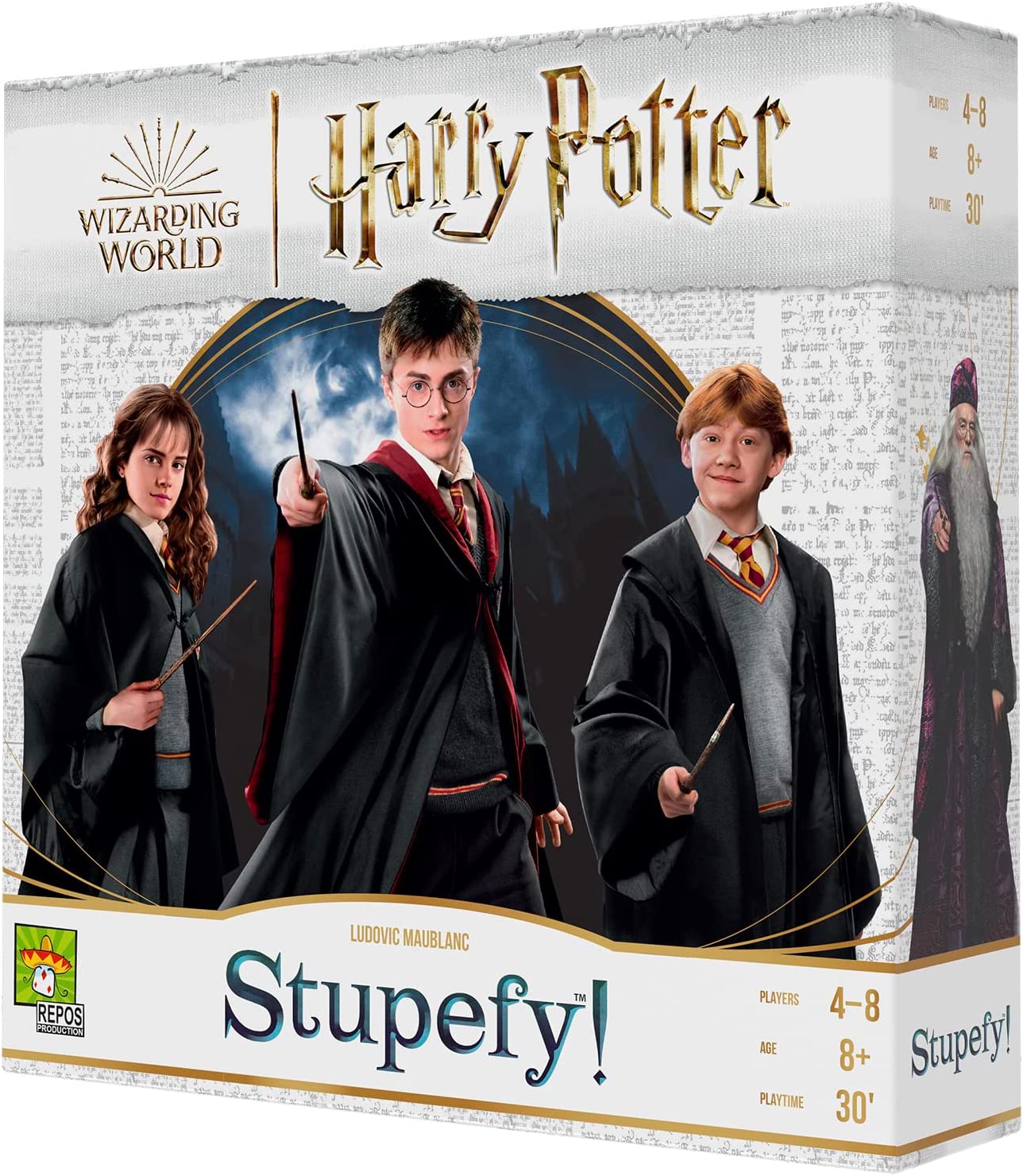Repos Production Harry Potter Stupefy Board Game