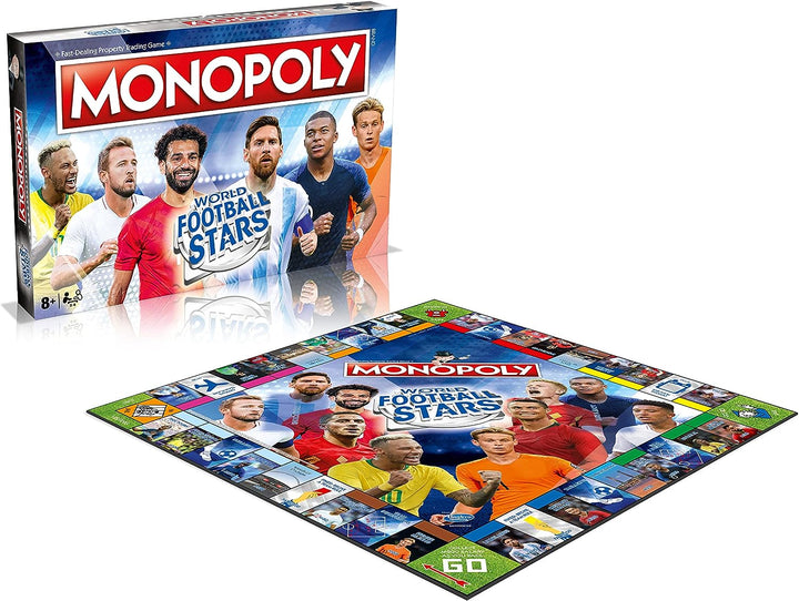 Monopoly World Football Stars Board Game (WM01927-EN1-6)