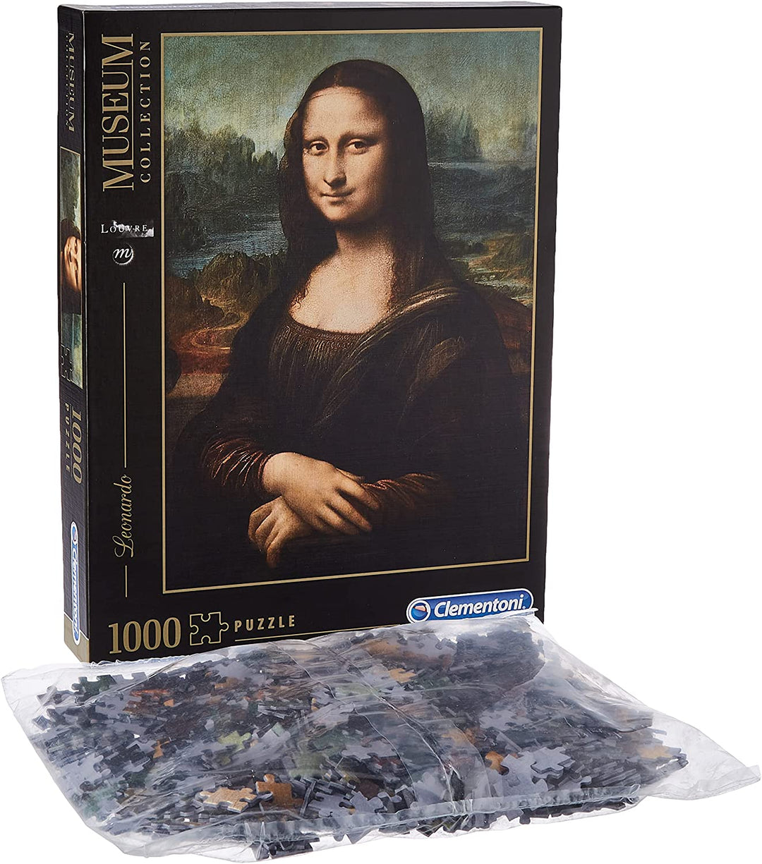 Clementoni Puzzle &quot;Leonardo Mona Lisa&quot; (1000-teilig, mehrfarbig)