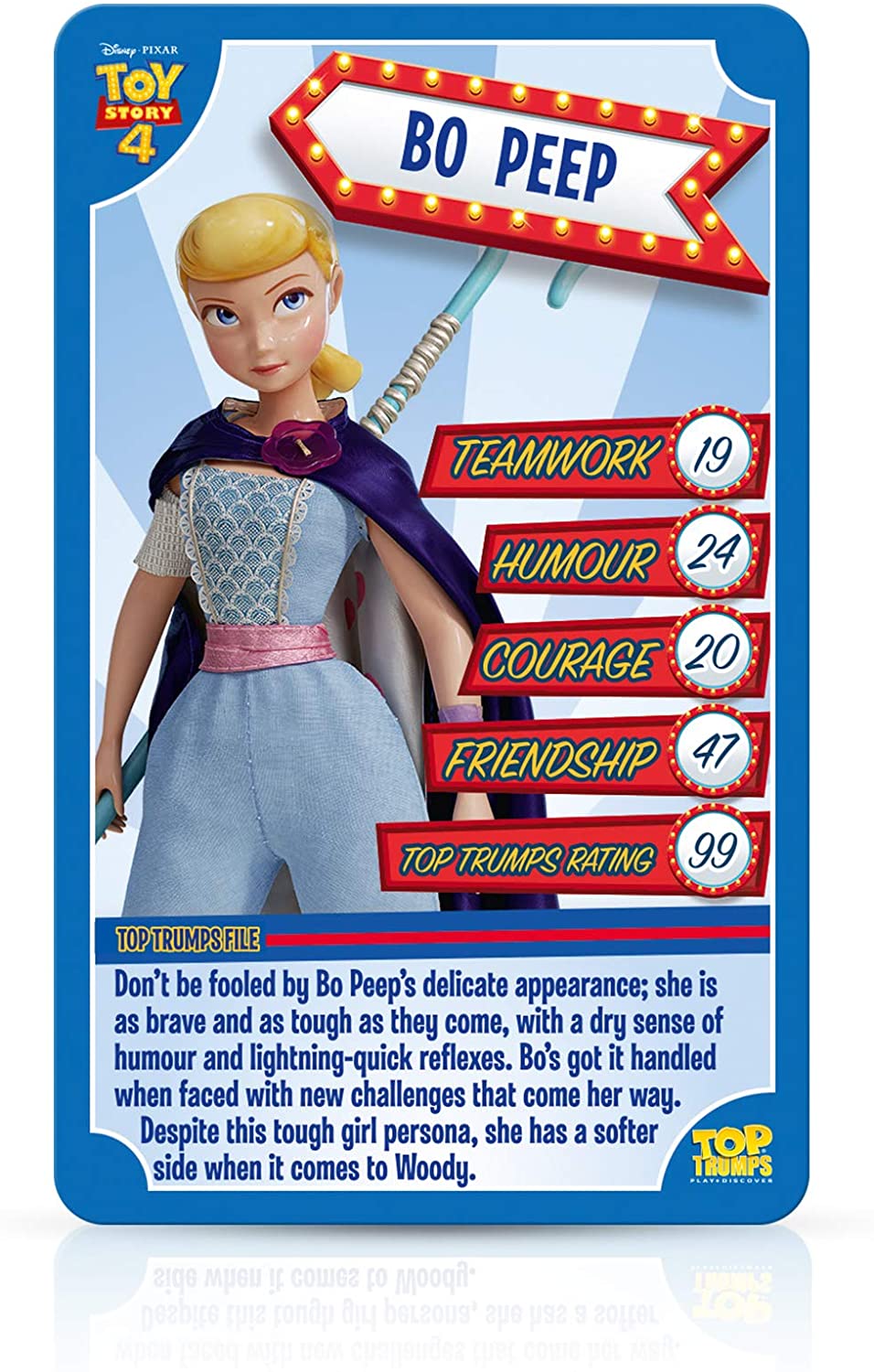Toy Story 4 Top Trumps Kartenspiel