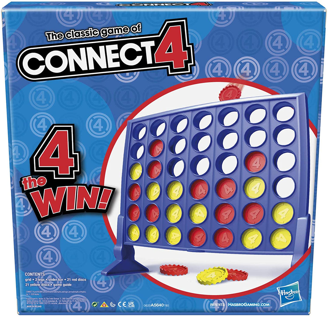 Hasbro Gaming Classic Connect 4 Game, Various