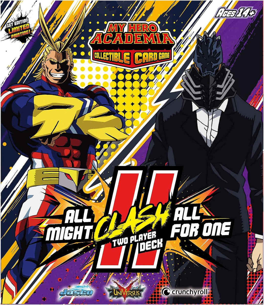 My Hero Academia CCG Serie 4: All Might vs All for One Clash Decks