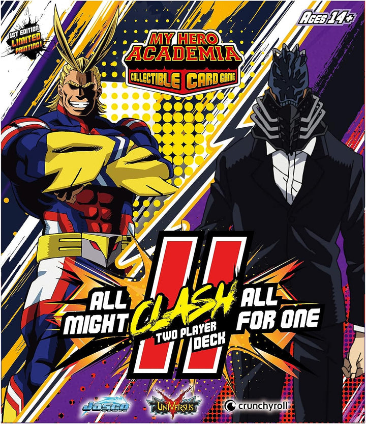 My Hero Academia CCG Serie 4: All Might vs All for One Clash Decks