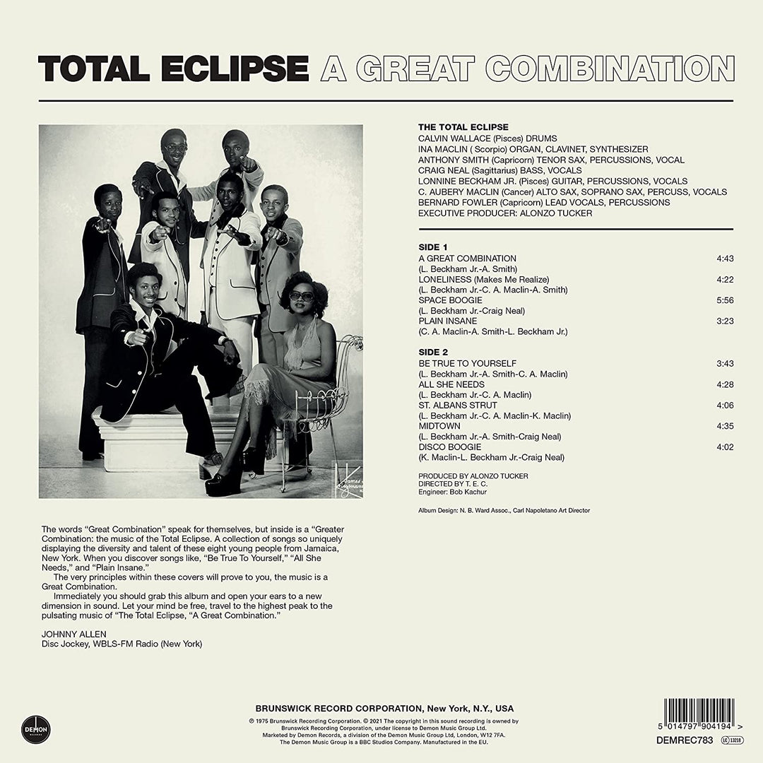 The Total Eclipse – Eine tolle Kombination (140g schwarzes Vinyl) [VINYL]